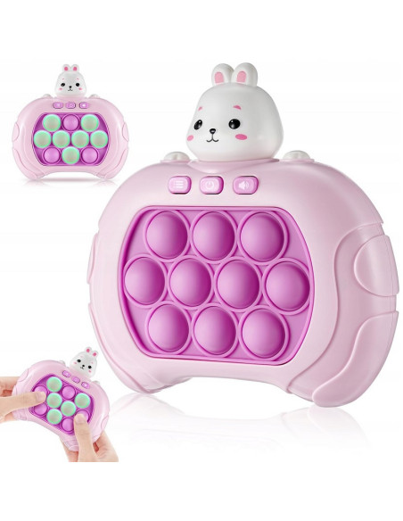 WOOPIE Gra POP IT Interaktywna Antystresowa Zręcznościowa Królik