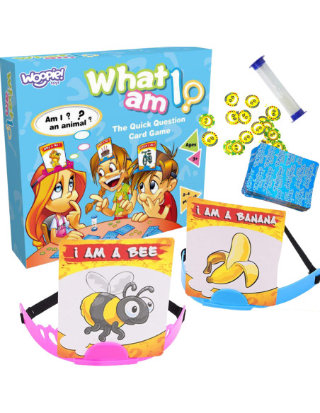 WOOPIE Kim jestem? Zgadnij Gra Rodzinna Rozrywkowa