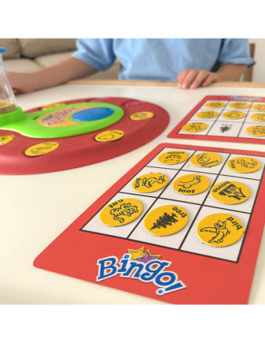 WOOPIE Bingo Gra Dopasuj Żetony Planszowa Rodzinna