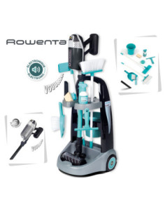 SMOBY Rowenta Sound Vacuum Cleaner Trolley + 10 Accessories