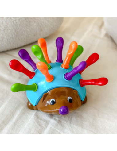 WOOPIE Gra Zręcznościowa Jeżyk Sorter Montessori Nauka Liczb i Kolorów 4w1