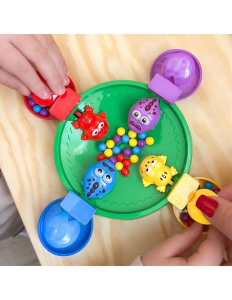 WOOPIE Gra Zręcznościowa Planszowa GŁODNE WESOŁE ŻABKI I KROKODYLKI 3+