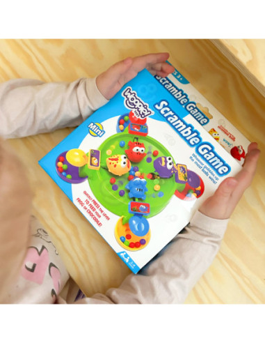 WOOPIE Gra Zręcznościowa Planszowa GŁODNE WESOŁE ŻABKI I KROKODYLKI 3+