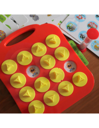 WOOPIE Gra Logiczna Memory Połącz w Pary na Czas 3+