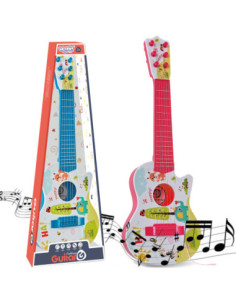 WOOPIE Acoustic Guitar for Kids Pink 55 cm