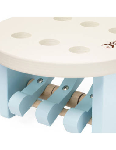 Classic World Drewniana Zabawka Uderz Marchewkę z Młotkiem 8 el.