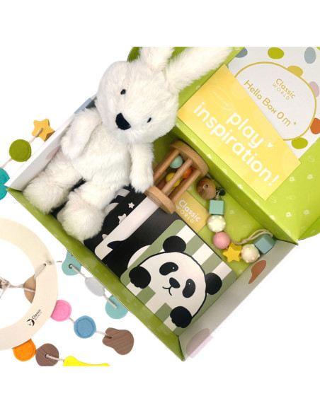 Classic World Box Powitalny dla Dzieci 0-6 msc 10 elementów