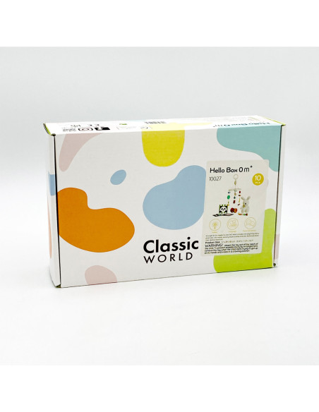 Classic World Box Powitalny dla Dzieci 0-6 msc 10 elementów