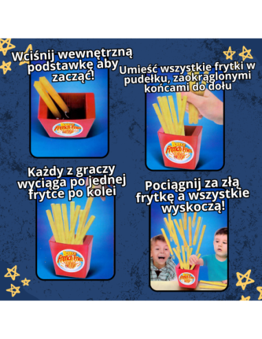 WOOPIE Gra Zręcznościowa Wskakujące Frytki