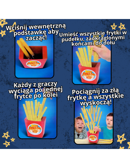 WOOPIE Gra Zręcznościowa Wskakujące Frytki