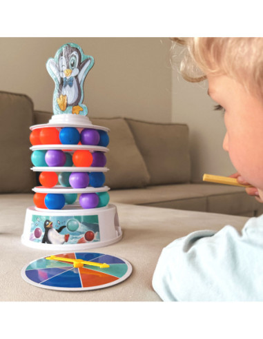 WOOPIE Gra Zręcznościowa Pingwin na Wieży