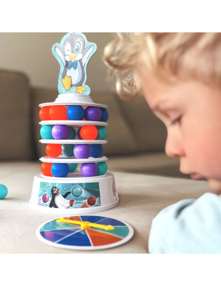 WOOPIE Gra Zręcznościowa Pingwin na Wieży