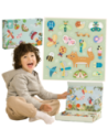 CLASSIC WORLD Układanka Magnetyczna Zwierzęta Tablica Klocki Puzzle Pamięć 66 el.