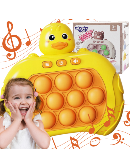 WOOPIE Gra POP IT Interaktywna Antystresowa Zręcznościowa Kaczka
