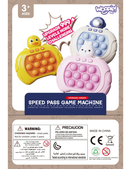 WOOPIE Gra POP IT Interaktywna Antystresowa Zręcznościowa Kaczka