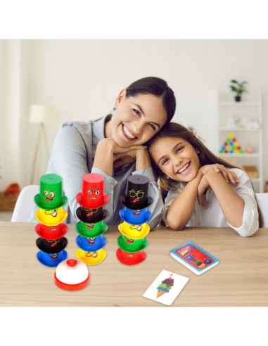 WOOPIE Gra Zręcznościowa Szybkie Kapelusze