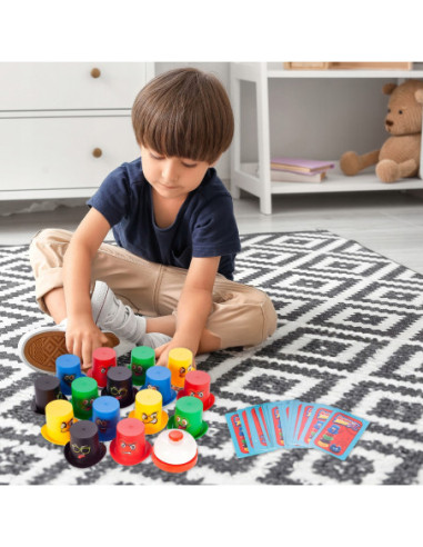 WOOPIE Gra Zręcznościowa Szybkie Kapelusze