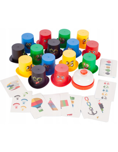 WOOPIE Gra Zręcznościowa Szybkie Kapelusze