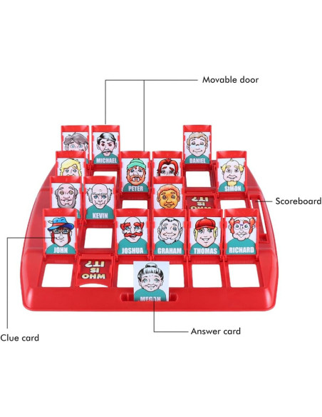 WOOPIE Gra Rodzinna Zgadnij Kto To