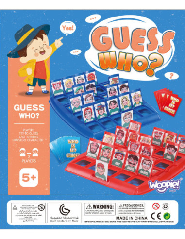 WOOPIE Gra Rodzinna Zgadnij Kto To