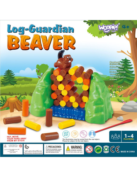 WOOPIE Gra Zręcznościowa Tama Spadający Bóbr