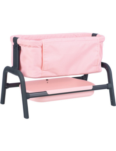 Smoby Łóżeczko Maxi-Cosi Quinny dla Lalek 38 cm ze Schowkiem i Regulacją Wysokości