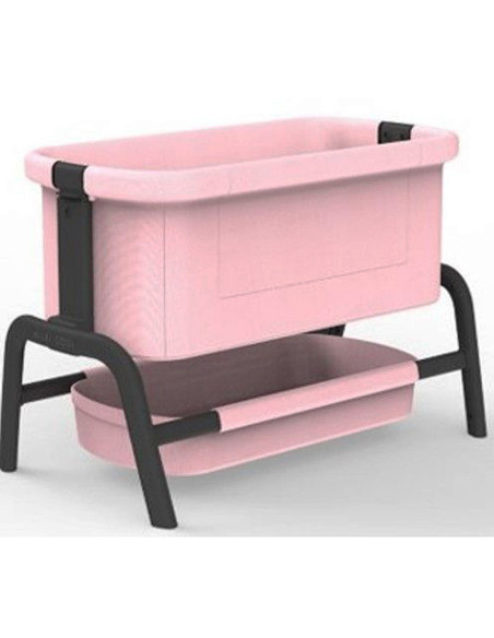 Smoby Łóżeczko Maxi-Cosi Quinny dla Lalek 38 cm ze Schowkiem i Regulacją Wysokości