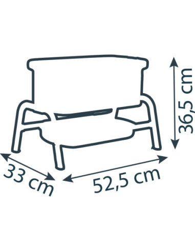 Smoby Łóżeczko Maxi-Cosi Quinny dla Lalek 38 cm ze Schowkiem i Regulacją Wysokości
