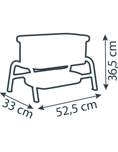 Smoby Łóżeczko Maxi-Cosi Quinny dla Lalek 38 cm ze Schowkiem i Regulacją Wysokości