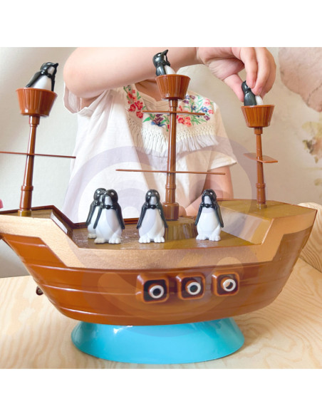 WOOPIE Gra Zręcznościowa Piracki Statek Pingwinów