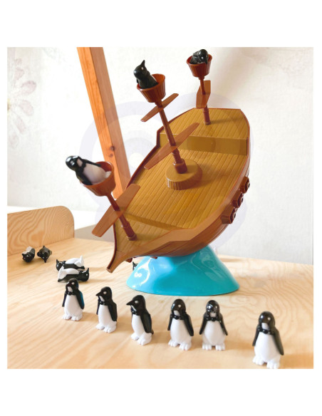 WOOPIE Gra Zręcznościowa Piracki Statek Pingwinów