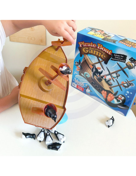 WOOPIE Gra Zręcznościowa Piracki Statek Pingwinów