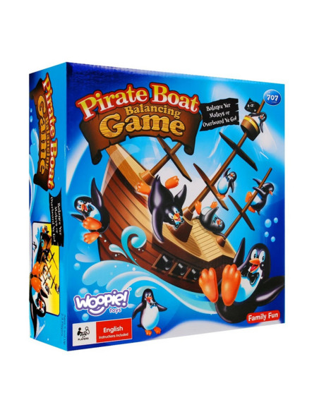 WOOPIE Gra Zręcznościowa Piracki Statek Pingwinów