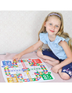 WOOPIE Gra Planszowa 2w1 Mały Detektw + Chińczyk 2