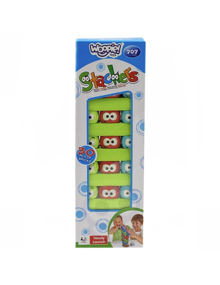 WOOPIE Układanka Wieża Robaczków Gra Zręcznościowa 4+
