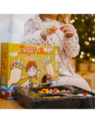 WOOPIE Gra Zręcznościowa Kolorowe Gumki