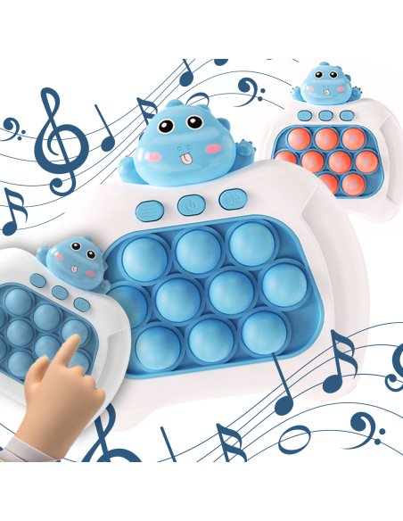 WOOPIE Gra POP IT Elektryczna Antystresowa Zręcznościowa Dinozaur Zielony