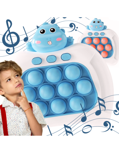 WOOPIE Gra POP IT Elektryczna Antystresowa Zręcznościowa Dinozaur Zielony