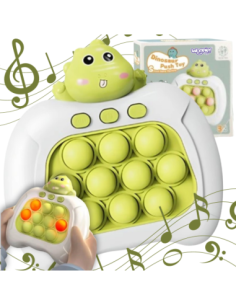 WOOPIE POP IT Game Electric Anti-Stress Arcade Green Dinosaur
