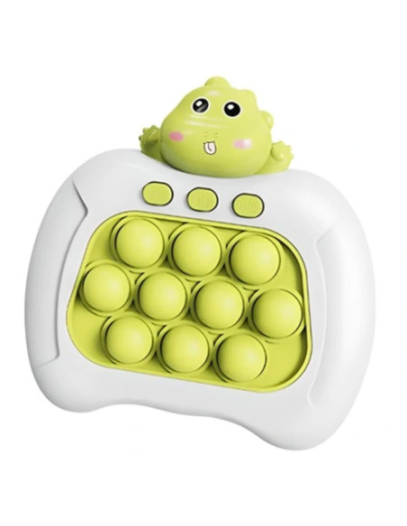 WOOPIE Gra POP IT Elektryczna Antystresowa Zręcznościowa Dinozaur Niebieski