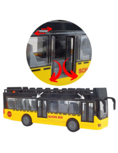 WOOPIE Autobus ze Światłami i Otwieranymi Drzwiami 2