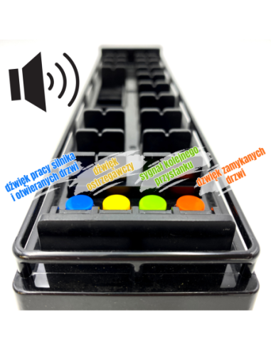 WOOPIE Autobus ze Światłami i Otwieranymi Drzwiami