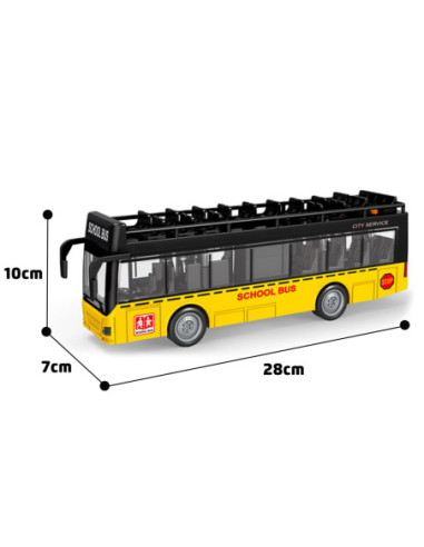 WOOPIE Autobus ze Światłami i Otwieranymi Drzwiami