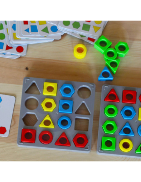 WOOPIE Gra Logiczna Dopasuj Kształty