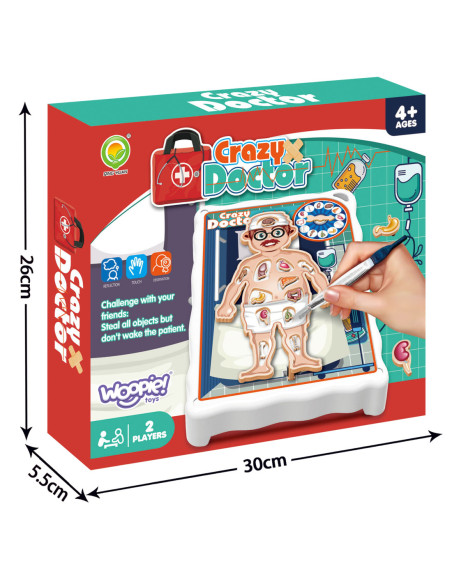 WOOPIE Gra Zręcznościowa Szalony Lekarz