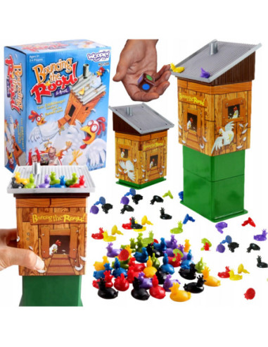 WOOPIE Gra Zręcznościowa Wybuchający Kurnik