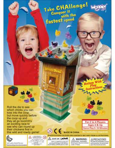 WOOPIE Gra Zręcznościowa Wybuchający Kurnik