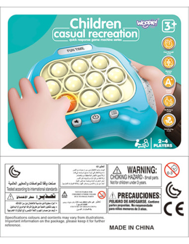 WOOPIE Gra POP IT Elektryczna Antystresowa Zręcznościowa