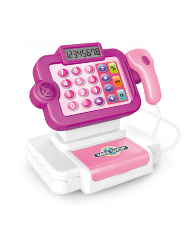 WOOPIE Kasa Sklepowa z Akcesoriami i Wózkiem Na Zakupy