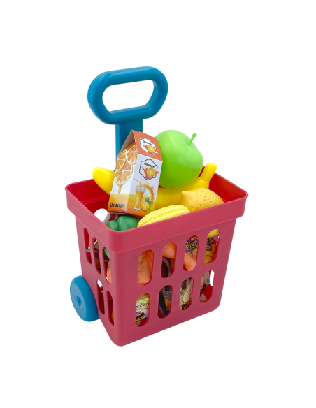 WOOPIE Kasa Sklepowa z Akcesoriami i Wózkiem Na Zakupy